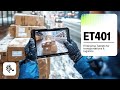 ET401 Enterprise Tablets for Transportation & Logistics | Zebra