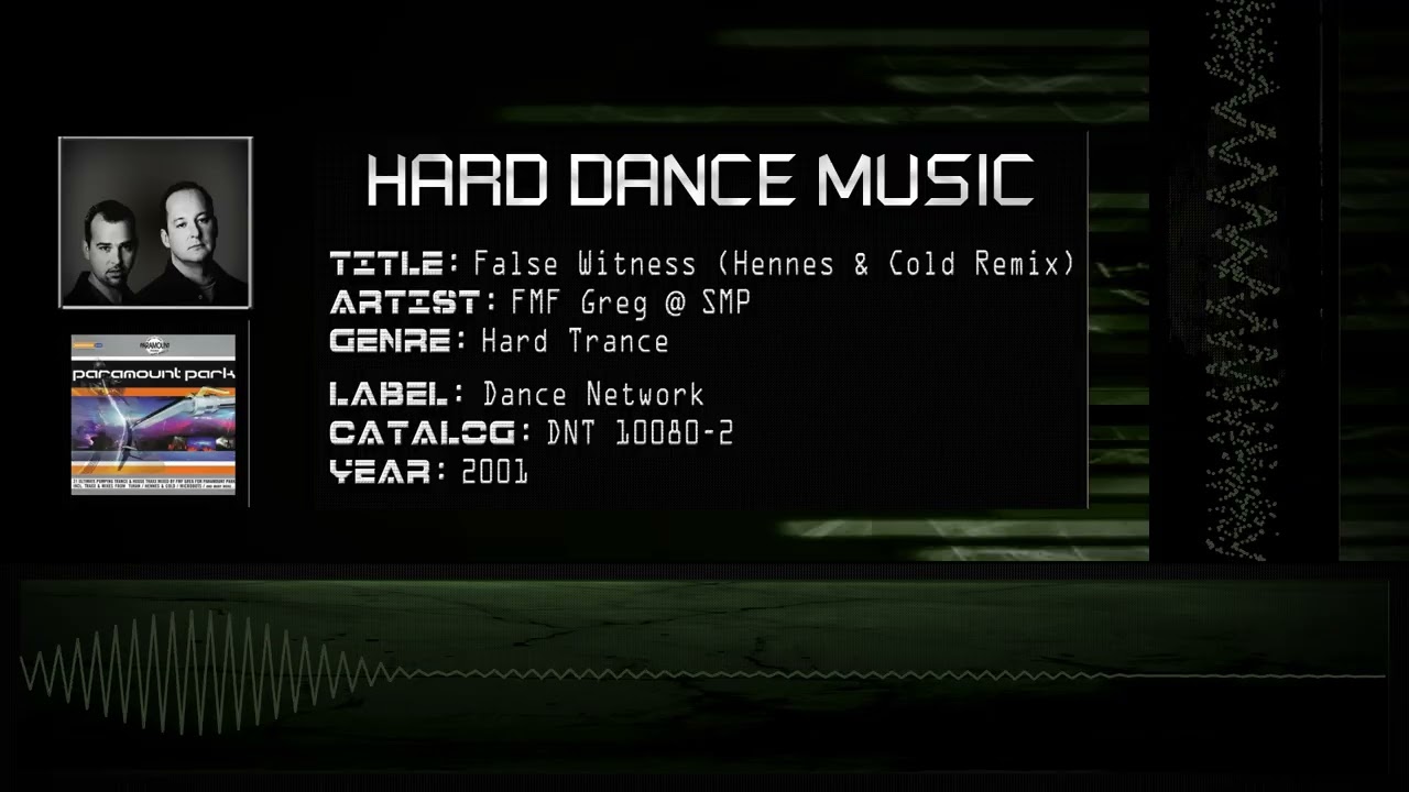 FMF Greg @ SMP - False Witness (Hennes & Cold Remix) [HQ]