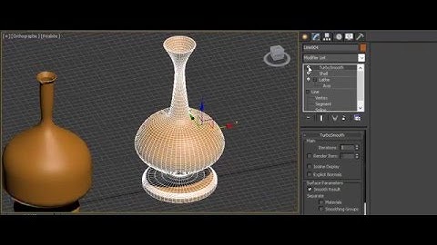 HOW MADE A JUG IN 3DS MAX? /چگونه یک کوزه در تری دی مکس بسازیم؟