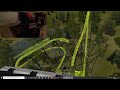 NoLimits 2 in VR with RacingCUBE RC4