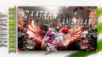 How To Make Unique Thumbnail For Pubg Montage On Android | Gaming Thumbnail | Thumbnail Tutorial