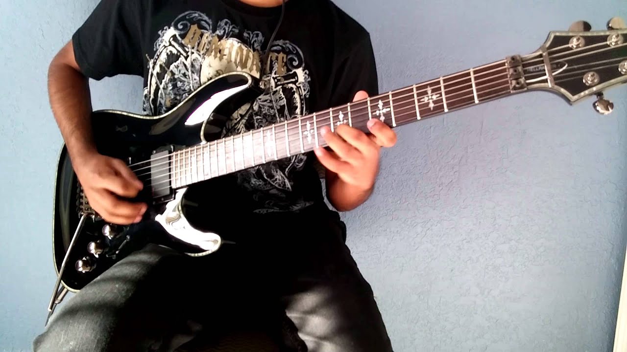 Black Veil Brides Nobody's Hero (Guitar Cover) YouTube