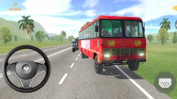 Indian Bus Simulator 3d Gameplay // Indian Sleeper Bus simulator gameplay // Android gameplay 