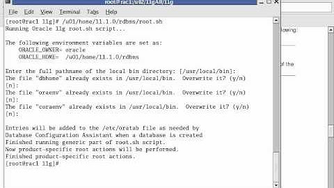 11g r1 RAC Installation(Part-8)