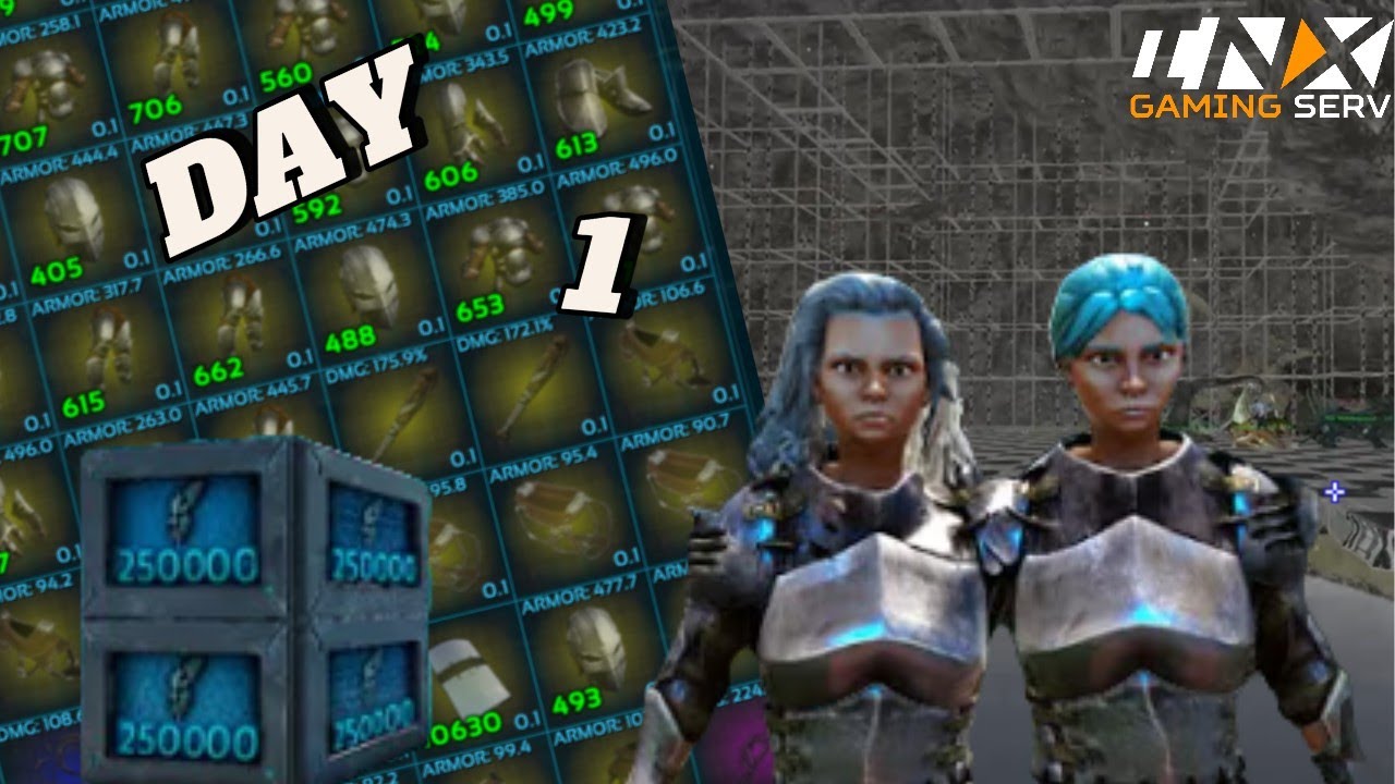 DOMINATING Day 1 And Claiming The Most OP Base Location - ARK: Survival Evolved