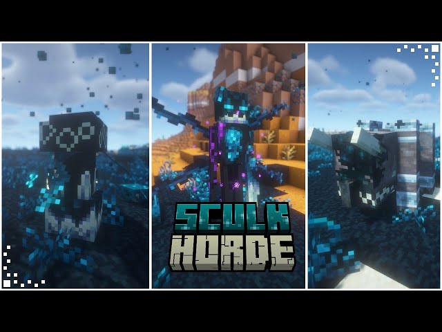 Sculk enderman mod 1.0 Minecraft Mod