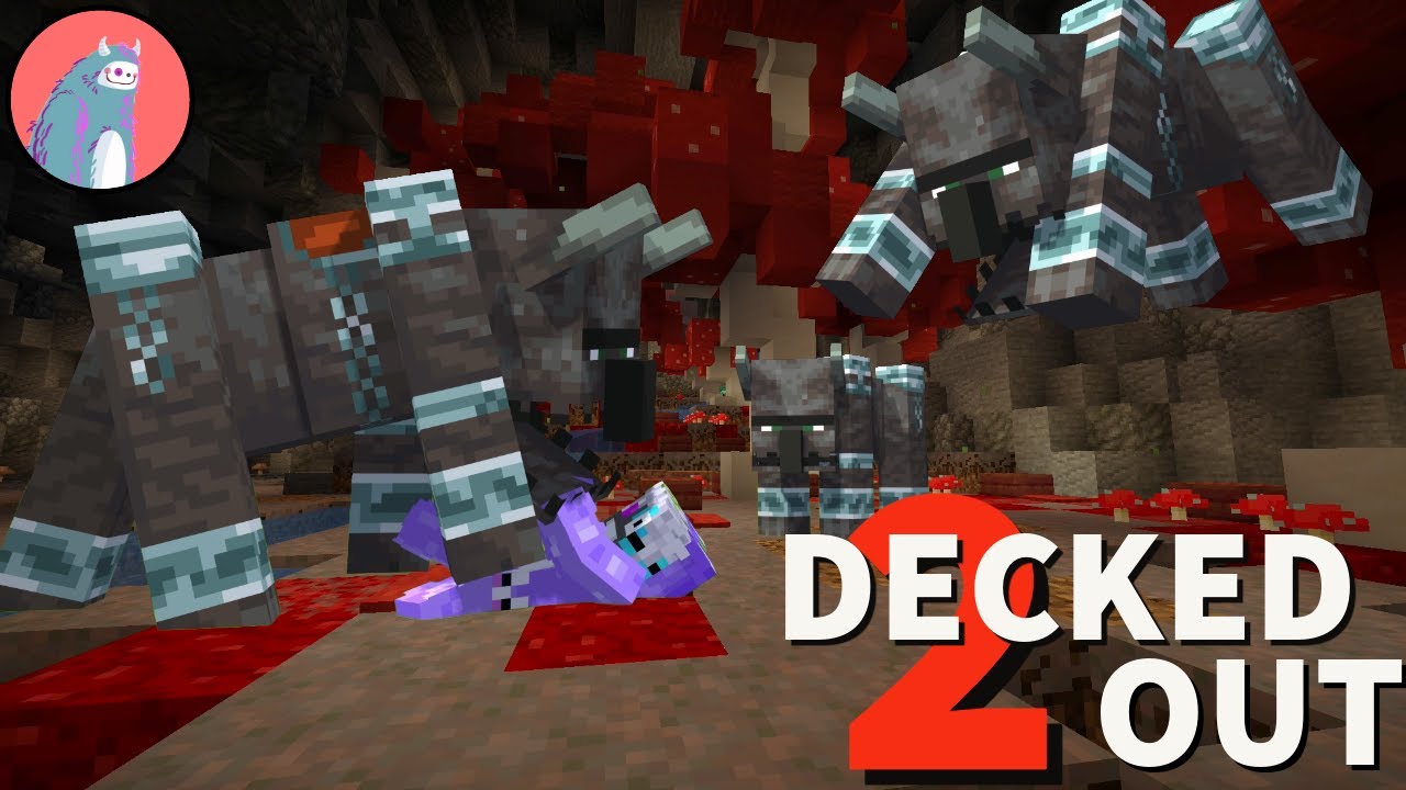 Getting WRECKED in the CAVES OF CARNAGE! Playing DECKED OUT on