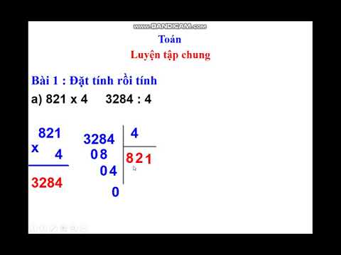 Lớp 3 - Môn: Toán - Bài: Luyện tập chung trang 120 (Tuần 24 - 07/4/2020)