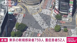 東京で新たに759人感染　重症患者52人(2021年4月23日)