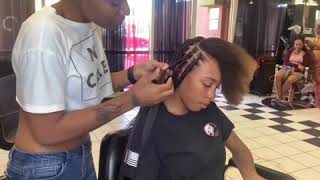 Knotless box braids😍😍