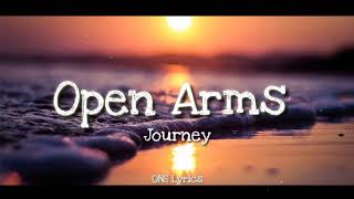 Journey - Open Arms (Lyrics) chords