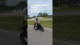 2023 Cb1000R Nasty Exhaust Set Up