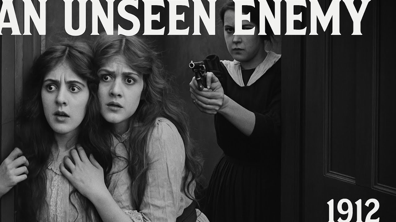 An Unseen Enemy | 1912 | Thriller | Crime | Silent |  Short | Home Invasion