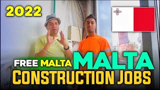 Jobs in Malta for Indians | Construction Jobs in Malta for Indians | Jobs in Malta | Construction