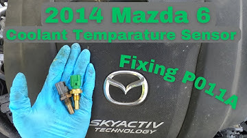 2014-2021 Mazda 6 Engine Coolant Temperature Sensor Replacement