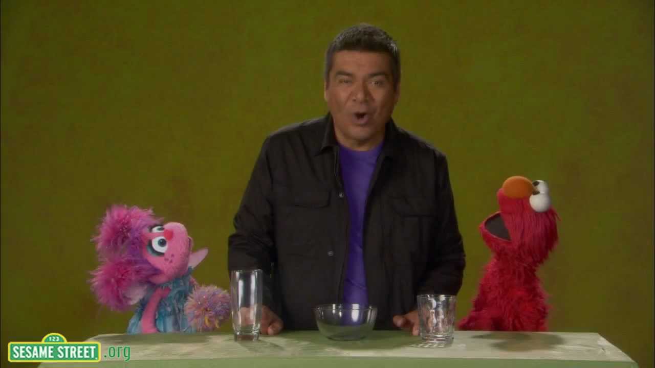 Sesame Street: George Lopez Explains the Word Liquid