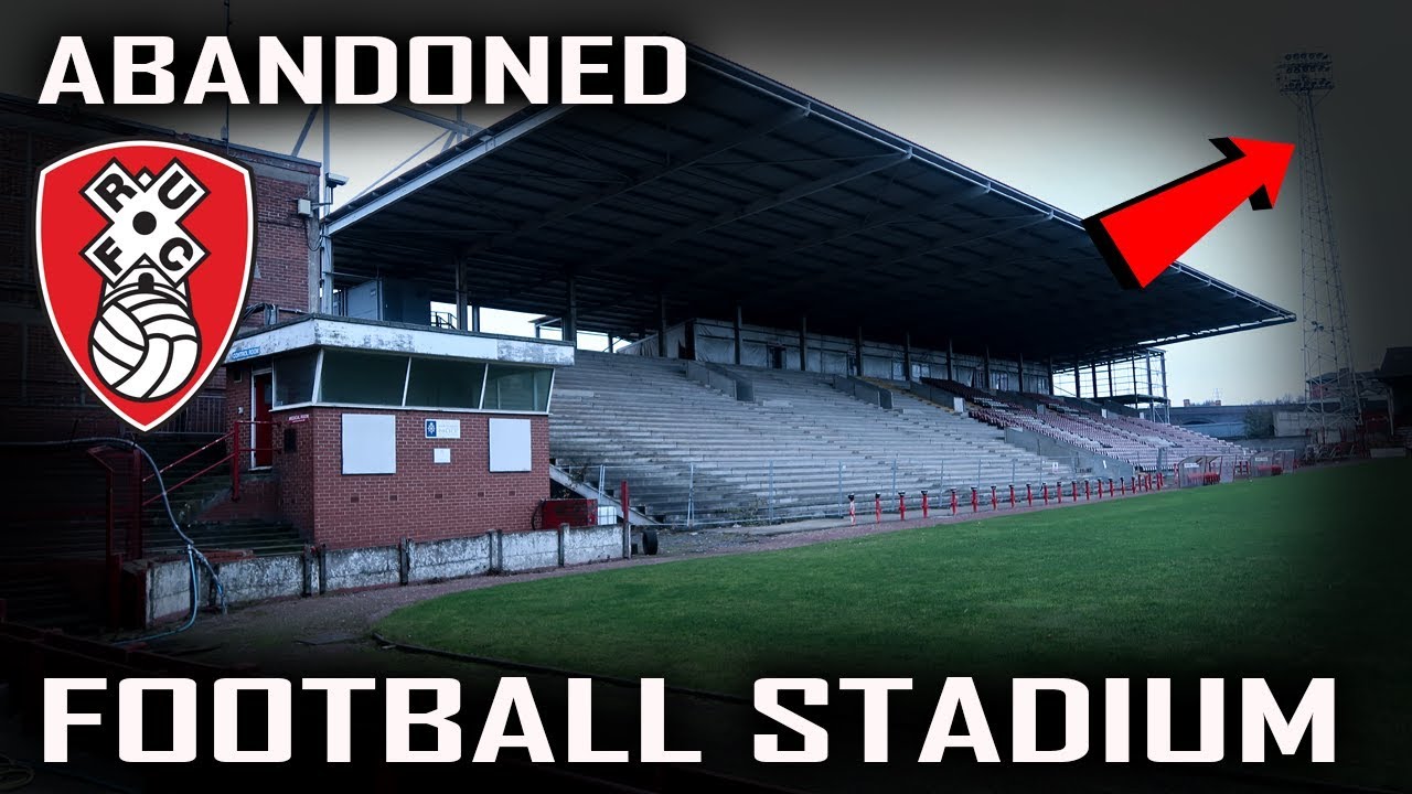 Exploring Abandoned Football Stadium