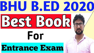 Best Book for BHU B.ed Entrance Exam 2020 | BHU B.ED Entrance Exam books 2020