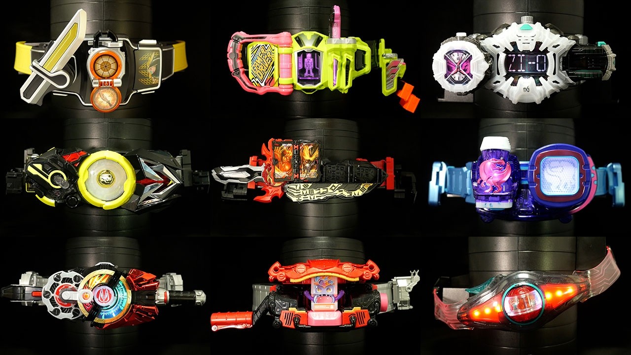 「変身ボイス変身！」仮面ライダー【メモリアル&サウンドエディション】変身ベルト&変身アイテム Kamen Rider [Memorial & Sound Edition]