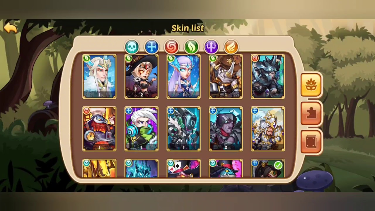 idle heroes halloween skin apples