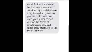 feedback text