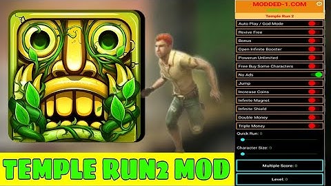 Temple Run 2 Mod apk || Temple run 2 mod menu