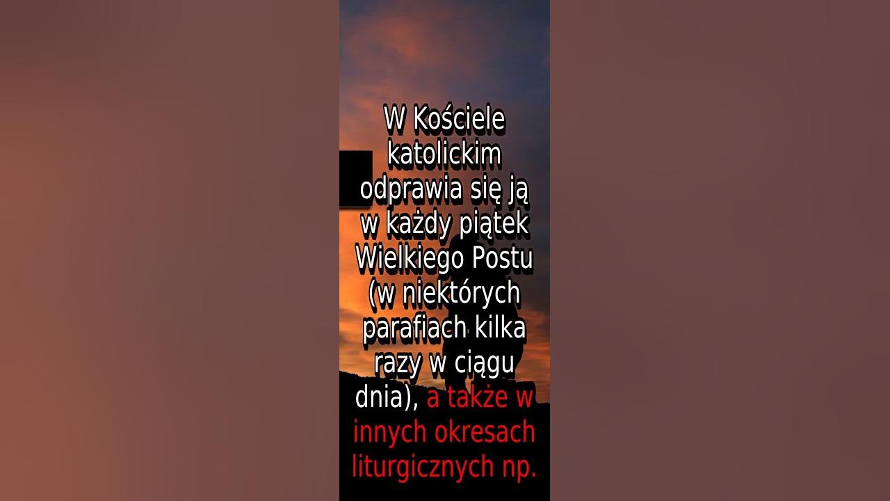 Jak Narysować Stacje Drogi Krzyżowej Jak wygląda Droga Krzyżowa? Stacje, rozważania - YouTube