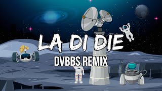 Nessa Barrett - la di die feat. jxdn (DVBBS Remix) [Lyric Video]