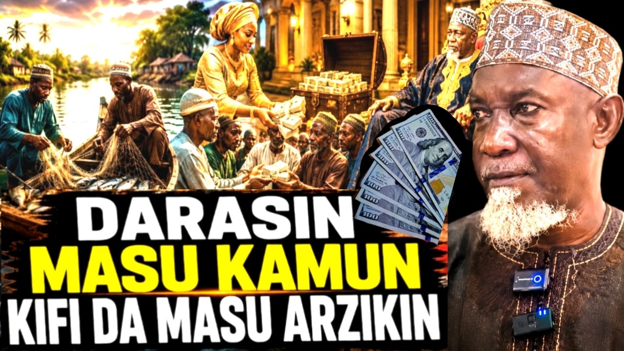 Kifi Kissar Masu Kamun Kifi Da Masu Arzikin Shekara Ɗaya | Darasi Mai Ban ...