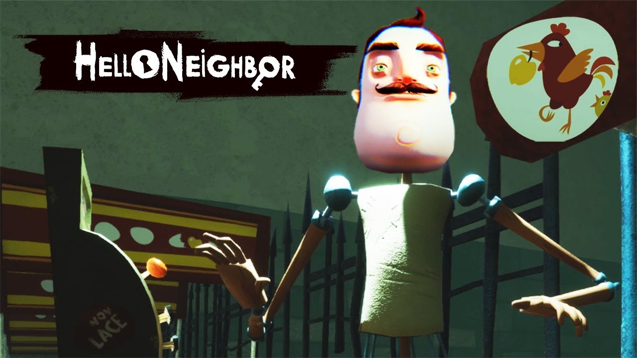 Hello neighbor машина