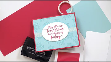 Colorful Seasons Greeting Card + Giveaway! | Stampin Up