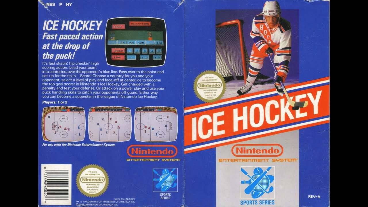kondom Hula hop opstrøms Ice Hockey (Nintendo) - Game Play - YouTube
