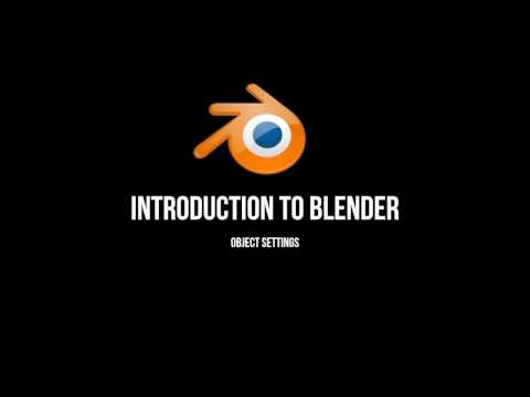 Properties Panel in Blender: Object Data Settings