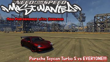 Can the Porsche Taycan Turbo S escape from EVERYONE?! - NFS Most Wanted