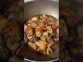 Chicken with mushroom 🍄 for #lunch #chicken #shorts #mushroom