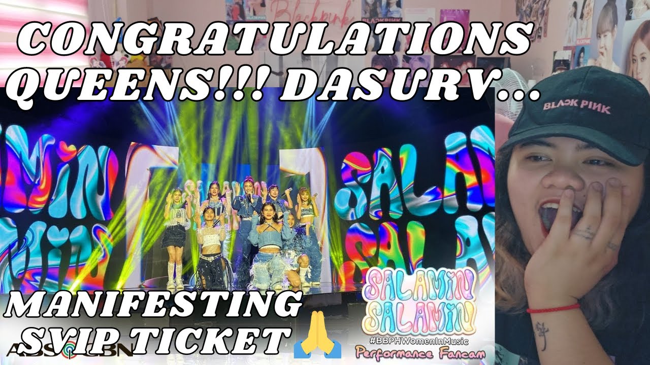 BINI “Salamin Salamin” at #BBPHWomenInMusic Performance Fancam | Reaction