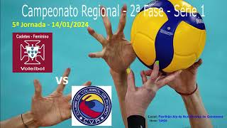ALA vs CV AVEIRO - Campeonato Regional Cadetes Fem - 2ª Fase - 5ª Jornada