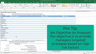Strategy Development Worksheet | Week 10 | DS4B 201-R Course