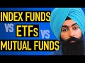 Be A Millionaire Index Fund Investor (Index Funds vs. ETFs vs. Mutual Funds)