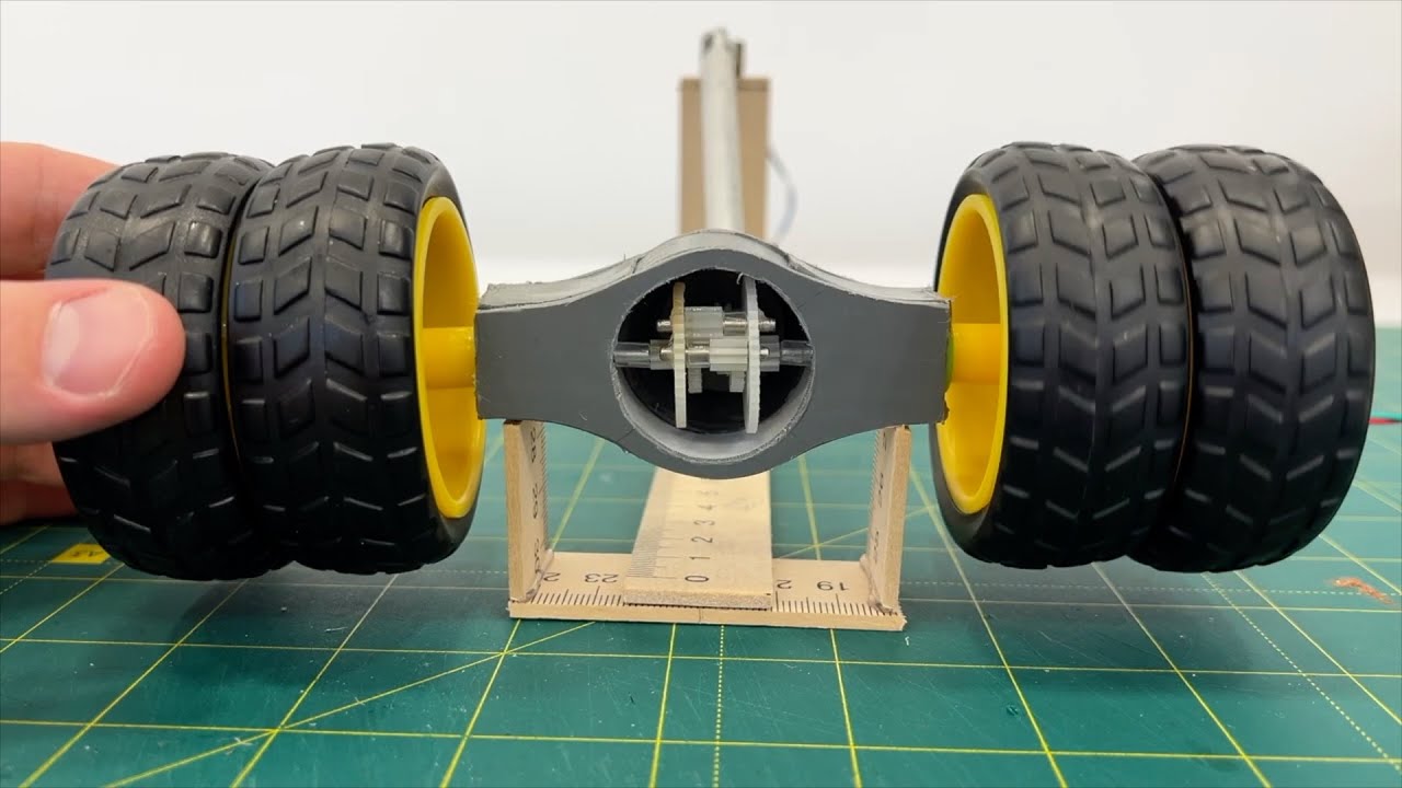 Engineering a Real Differential from PVC! - YouTube