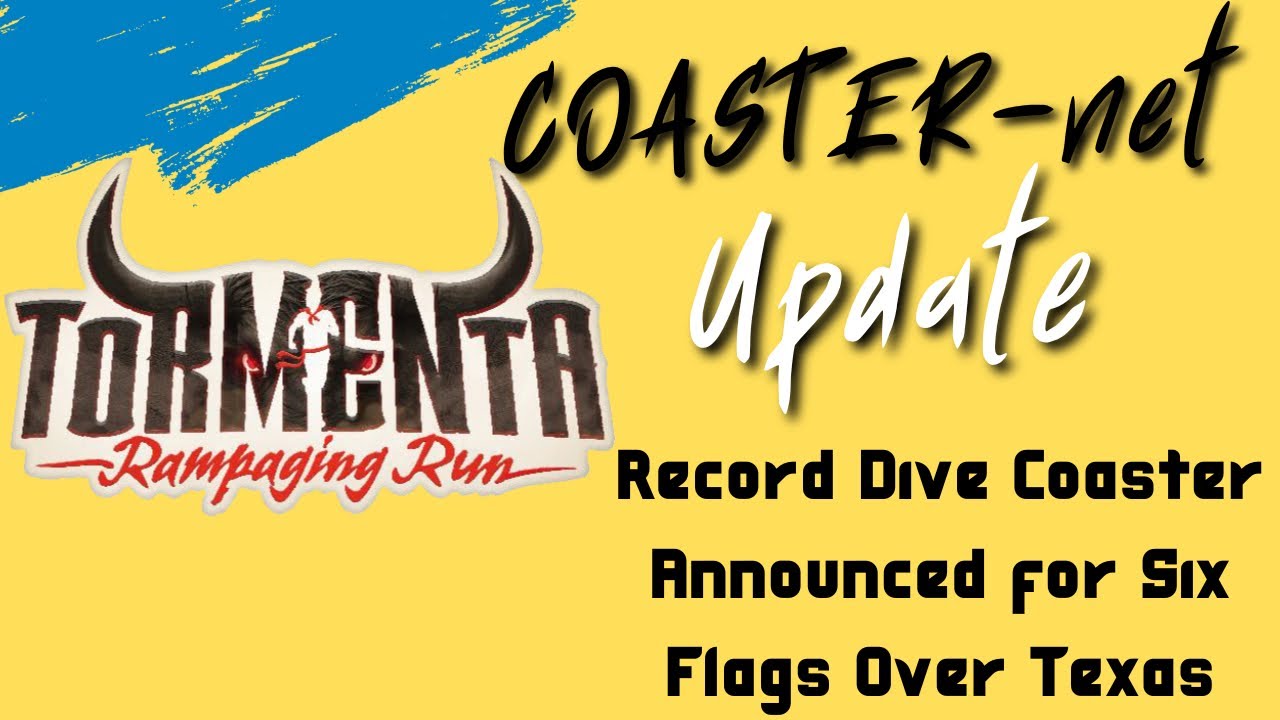 В парке развлечений Six Flags Over Texas анонсирован аттракцион Tormenta с рекордным нырянием — о...