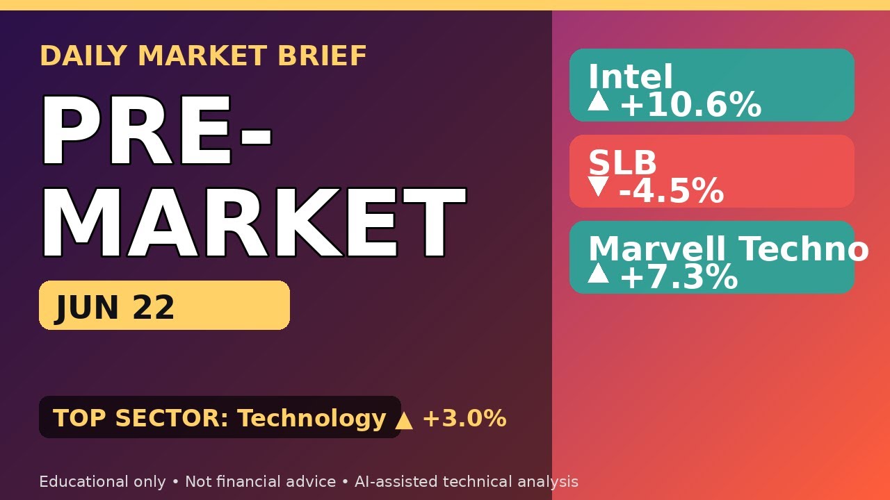 Thumbnail for Intel Surges 10.5% Pre-Market: What the RSI and Volume Signal Next