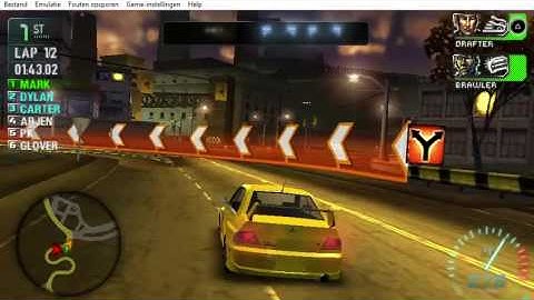 Need for Speed  Carbon Own the City PSP(Part 10) - Race #8 - Urban Technical (Circuit)