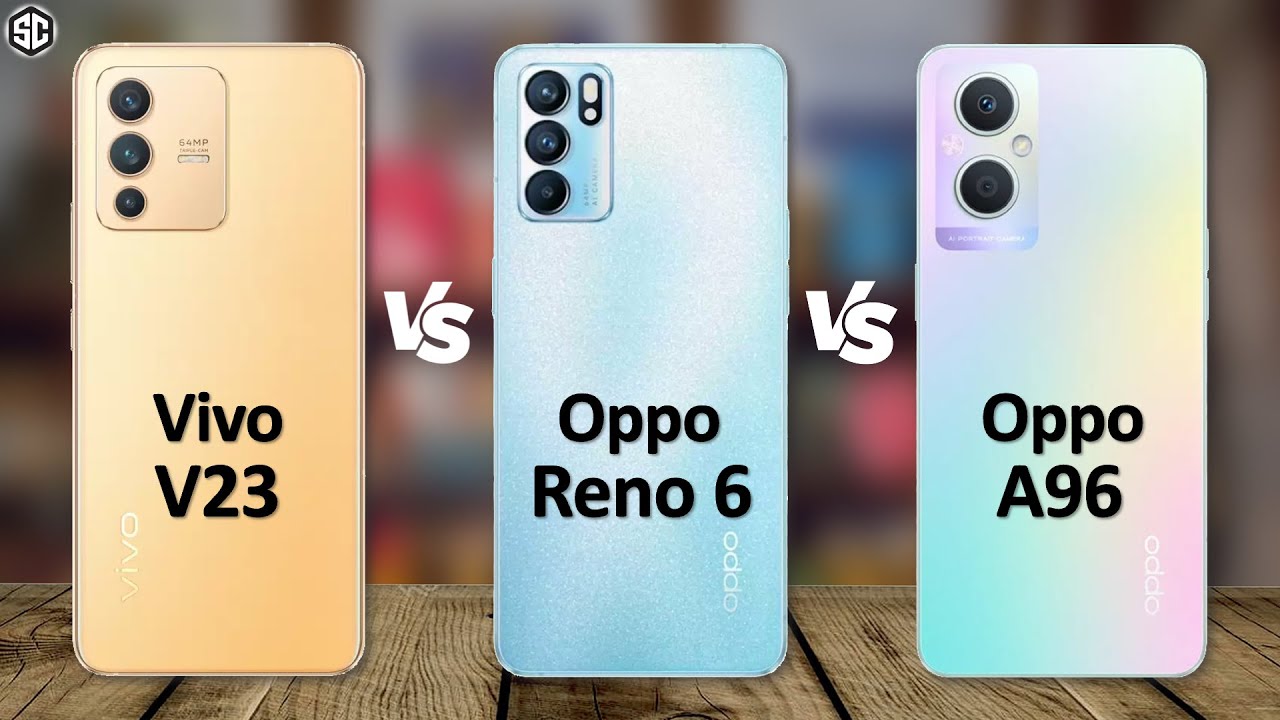 Vivo V23 5G Vs Oppo Reno 6 5G Speed Test & Camera Comparison