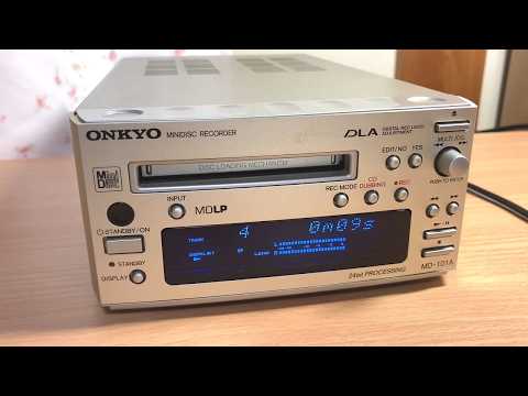 ONKYO MD-101A - YouTube