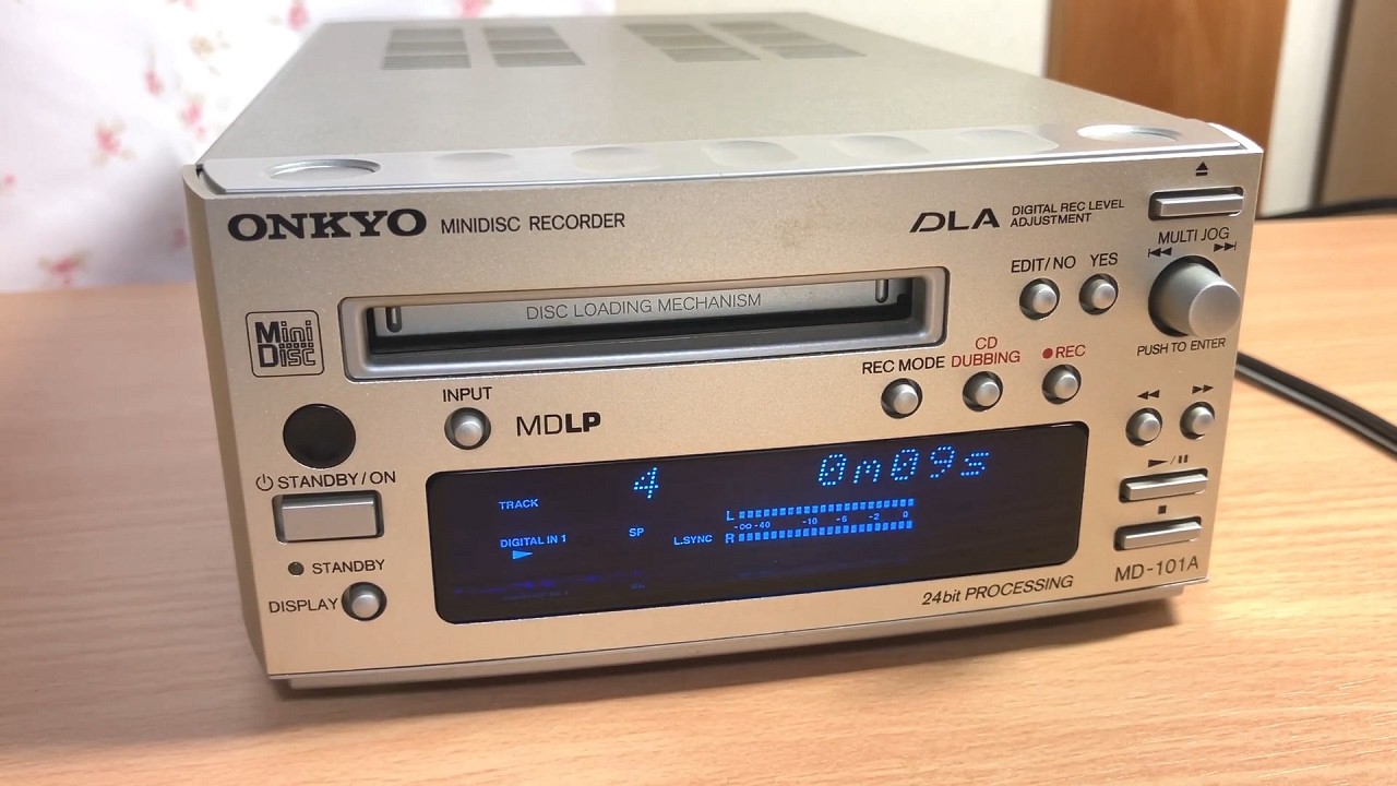 ONKYO MD-101A - YouTube