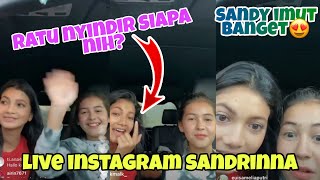 SANDRINNA LIVE ON INSTAGRAM✨
