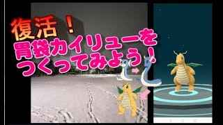 ポケモンgo 復活 いぶくろカイリューをつくろう 胃袋カイリュー Pokemongo 技変更 Youtube