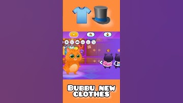 Bubbu gets new clothes 👕 #gaming #youtube #bubbu