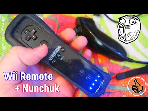 Wii Remote (Motion plus) + Nunchuk - китайская копия